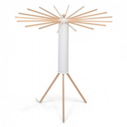 Foppapedretti Octopus - Stendino a Raggiera con 18 Raggi Estraibili in Legno di Faggio, Naturale