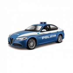 Bburago D/C Polizia, Security Team, Scala 1:43, Modelli Assortiti, 1 pz.