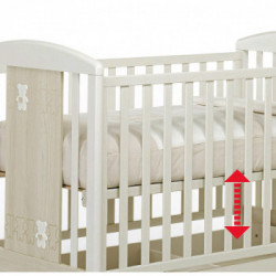 Foppapedretti Infanzia Dolcecuore 500 - Lettino, Colore Bianco