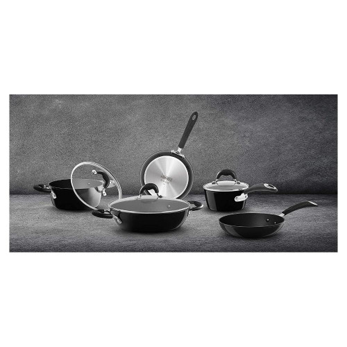 Bialetti 'Black Infinity', Batteria di Pentole...