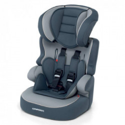 Foppapedretti Babyroad - Seggiolino Auto, Gruppo 1/2/3 (9-36 Kg), Grigio