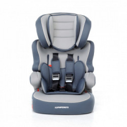 Foppapedretti Babyroad - Seggiolino Auto, Gruppo 1/2/3 (9-36 Kg), Grigio