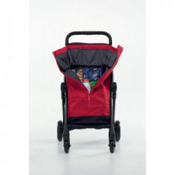 Foppapedretti Go Fast - Carrello Portaspesa Pieghevole, Portata 20 Kg, Rosso