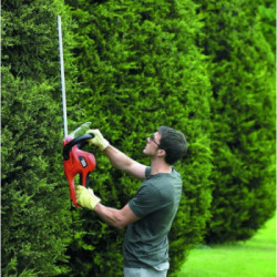 Black+Decker GT7030-QS - Tagliasiepi 700 W, Lama 70 cm, Passo 30 mm, Protezione Punta, Coprilama Rigido	