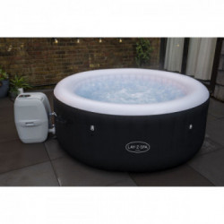 Bestway 60001 centro benessere e vasca idromassaggio Nero, Grigio, Bianco 669 L Rotondo