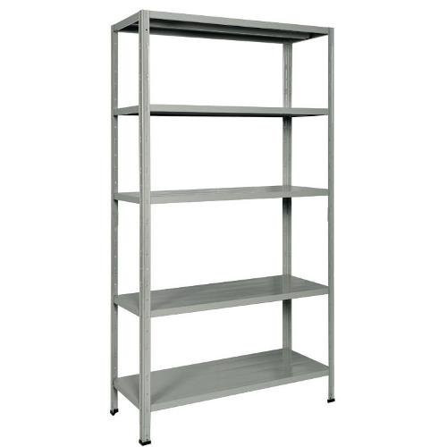 EuroKit scaffale metallo 100x40x186 cm grigio