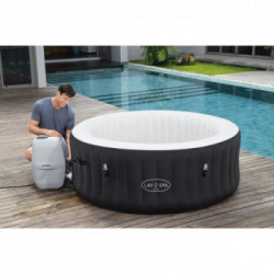 Bestway 60001 centro benessere e vasca idromassaggio Nero, Grigio, Bianco 669 L Rotondo