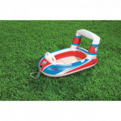 Bestway 34106 galleggiante da piscina e da spiaggia Multicolore Barca da bambino Immagine