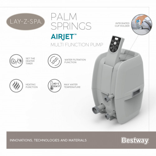 Bestway Lay-Z-Spa Palm Springs AirJet 1.96m x 71cm