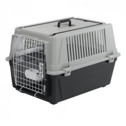 Trasportino Atlas 40 professional per cani taglia media grigio/nero cm 49x68x45,5 
