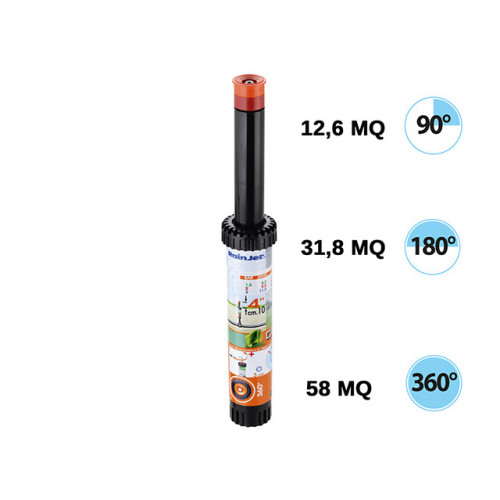CLABER INTER. IRR.POP-UP STA.180 4"90055