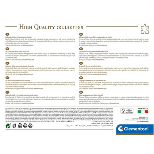 Clementoni High Quality Collection 39646 puzzle...