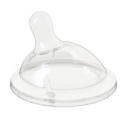 Chicco Step Up - Tettarella in Silicone, Natural Feeling, 0M+