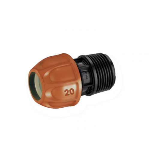 CLABER INTER. 20MM RACCORDO 1"M  90318
