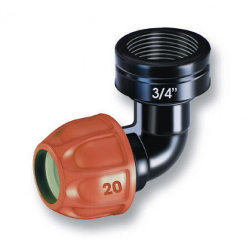 CLABER INTER. 20MM GOMITO...