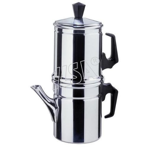 Ilsa 4 - Caffettiera Napoletana Liscia, 3 Tazze