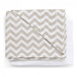 Italbaby - Set Letto 3pz.Zig Zag Tort. 020.1006.004