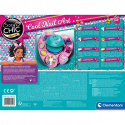 Clementoni COOL NAILS kit di disegno di moda per bambini