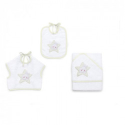 Italbaby - Set 3pz Spugna Star Avorio 15.5020.206