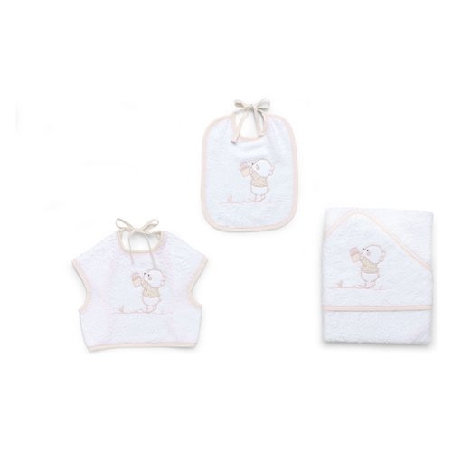 Italbaby - Set 3pz Spugna Ric.Bear...