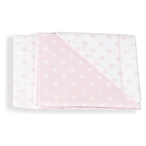 Italbaby - Set Letto 3pz.Pois Rosa 020.1005.001