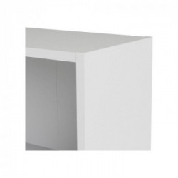 Tvilum Basik Libreria 3 Vani, Regolabili, 79x26,7x107,2 cm, Bianco