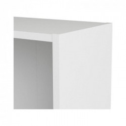 Tvilum Basik Libreria, 5 Vani Regolabili, 79x26,7x203,2 cm, Bianco