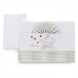 Italbaby - Set Letto 3pz.Ric.Star Avori.15.2010.206