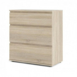 Tvilum Nova Cassettiera, 3 Cassetti, 76,8x40x83,7 cm, Rovere