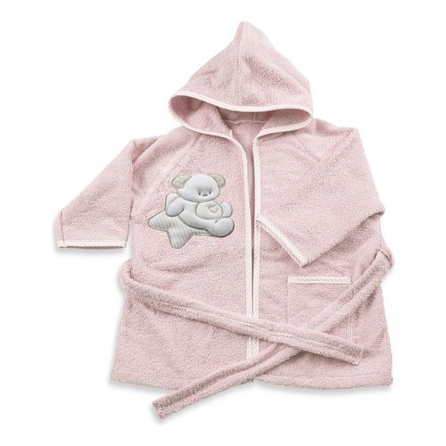 Italbaby - Accappatoio Sweet 0-6M Rosa 50.4000.371