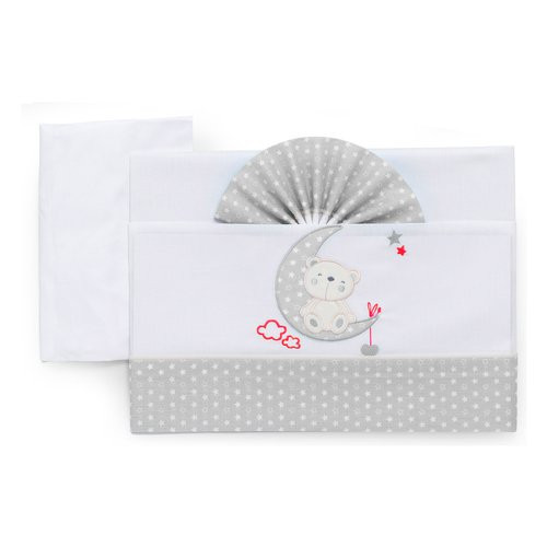 Italbaby - Set Letto 3pz.Ric.Moon Grey 15.2010.408