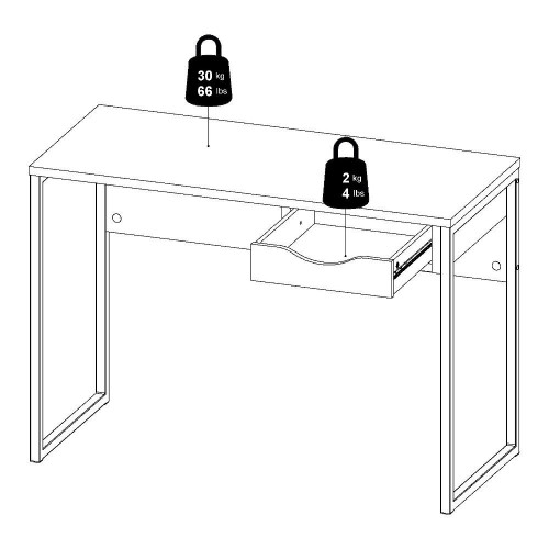 Tvilum Function Plus White Scrivania 1...