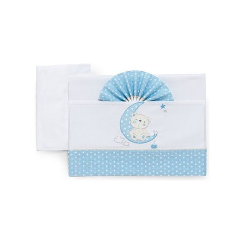 Italbaby - Set Culla 3pz Ric.Moon Azz. 15.3010.402