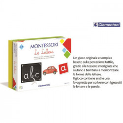 CLEM EDU MONTESSORI LETTERE TATTILI