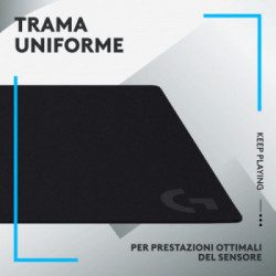 Logitech G G840 Tappetino per mouse per gioco da computer Nero