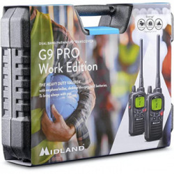 G9 Pro Work Edition (Valibox) -2 Radio + Accessori