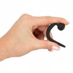 Penisplug - Plug per il Pene, Flessibile, Silicone,con Gioiello a Tappo , Lungo, 9.6 CM