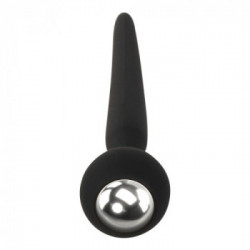 Penisplug - Plug per il Pene, Flessibile, Silicone,con Gioiello a Tappo , Lungo, 9.6 CM
