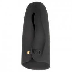 Rebel Masturbator with Sleeve and 2 Functions - Masturbatore con Vibrazione, 2 Funzioni, Ricaricabile