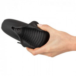 Rebel Masturbator with Sleeve and 2 Functions - Masturbatore con Vibrazione, 2 Funzioni, Ricaricabile