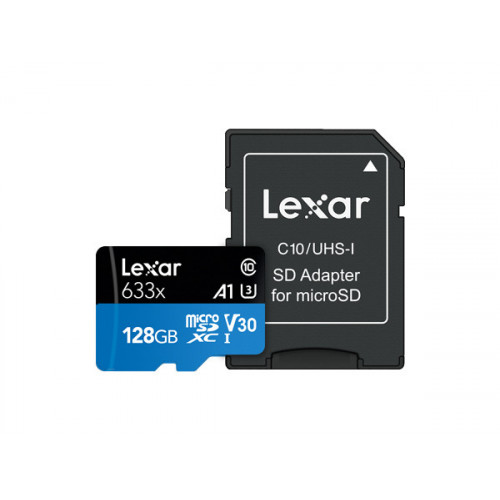 Lexar 633x memoria flash 128 GB MicroSDXC UHS-I...