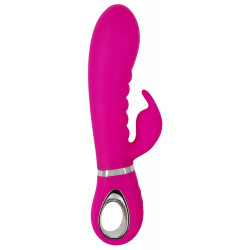 XouXou Super Soft Rabbit - Vibratore con Stimolazione del Clitoride Violet, Flessibile, Impermeabile, Ricaricabile