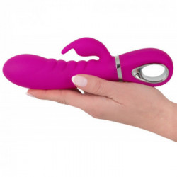 XouXou Super Soft Rabbit - Vibratore con Stimolazione del Clitoride Violet, Flessibile, Impermeabile, Ricaricabile