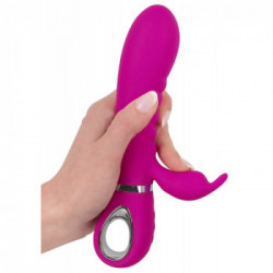 XouXou Super Soft Rabbit - Vibratore con Stimolazione del Clitoride Violet, Flessibile, Impermeabile, Ricaricabile