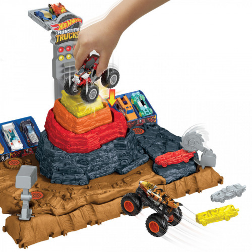 Hot Wheels Monster Trucks Arena Smashers Bone...