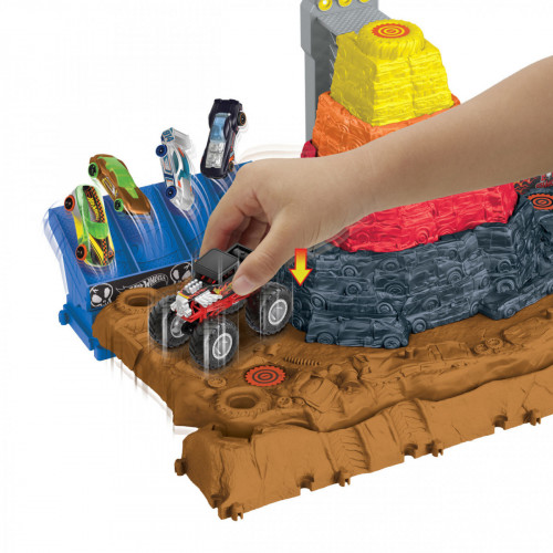 Hot Wheels Monster Trucks Arena Smashers Bone...
