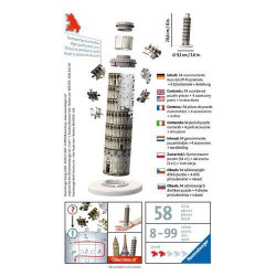 Ravensburger Mini Schiefer Turm - Pisa Puzzle 3D Edifici