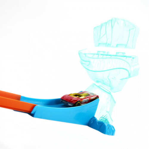 Hot Wheels Track Builder Ice Crash Pack