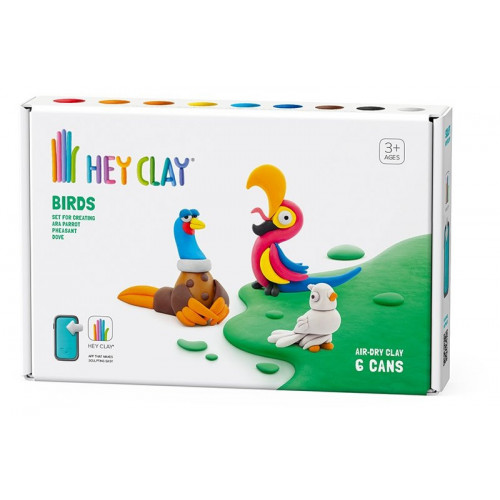 MEDIUM SET - uccelli 1 - fagiano, pappagallo,...