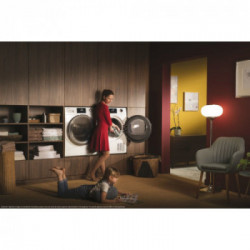 Haier Serie 876 HW80-B14876N - Lavatrice a Carica Frontale, 8 Kg, 1330 Giri/min, Classe A 